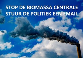 E-mailcampagne tegen de Biomassacentrale Veolia IPKW