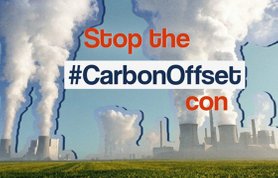 Call for the EU to reject carbon offsets